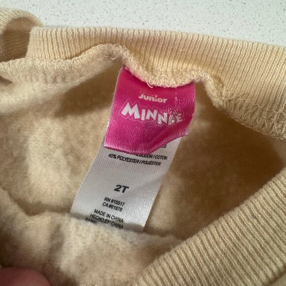 Disney Minnie Mouse 2T Toddler Girl Sweater - Picture 3 of 5